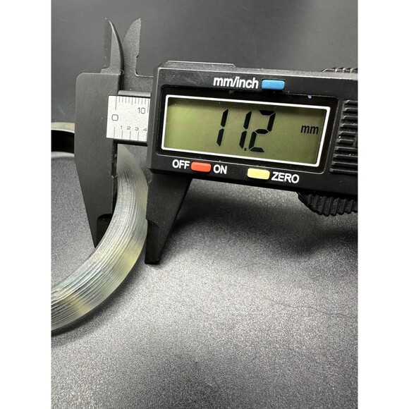 ALEXIS BITTAR Peacock Design Lucite Bangle Bracelet 7.75” - Picture 10 of 11